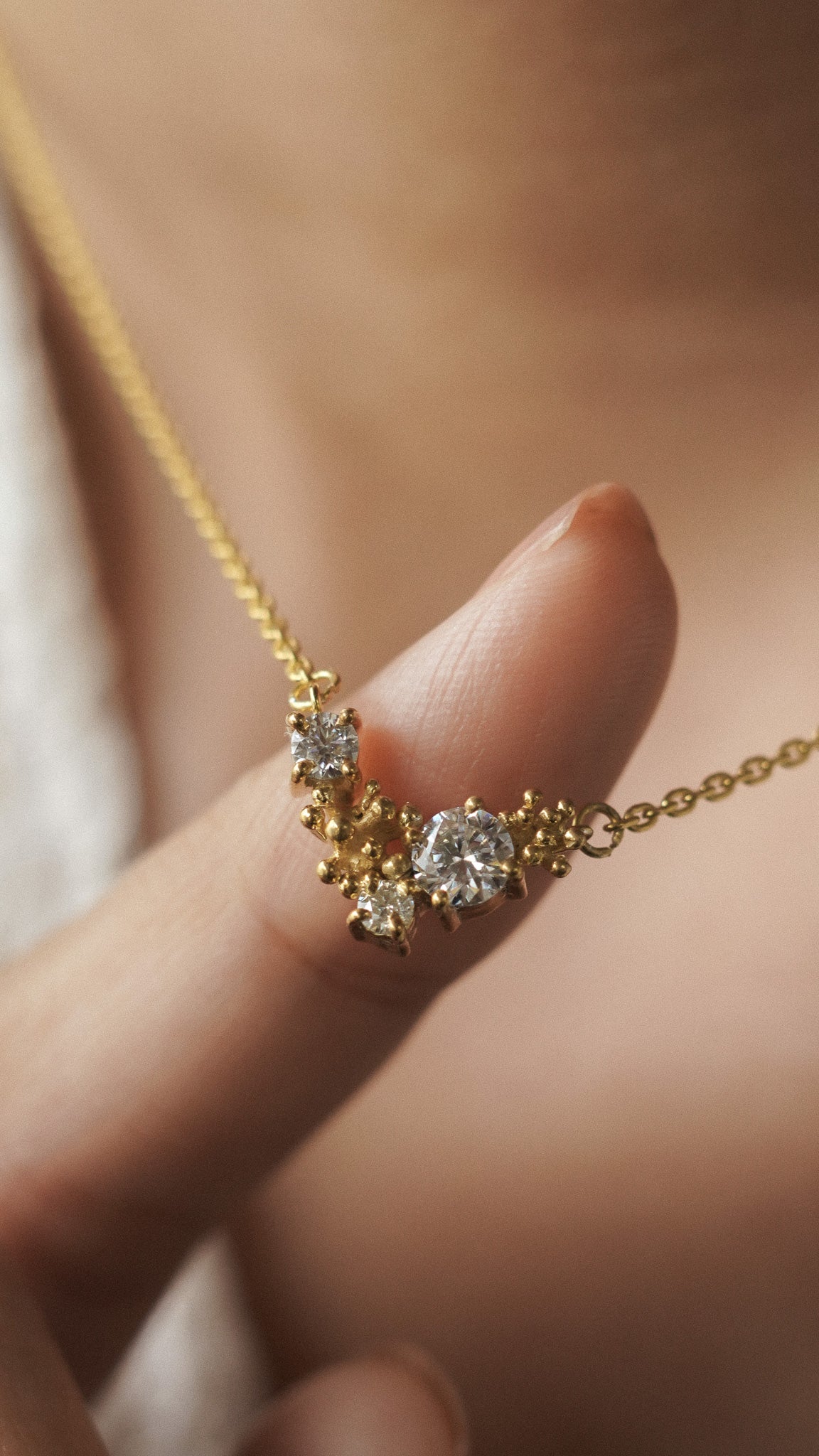 Dandelion Charm Necklace