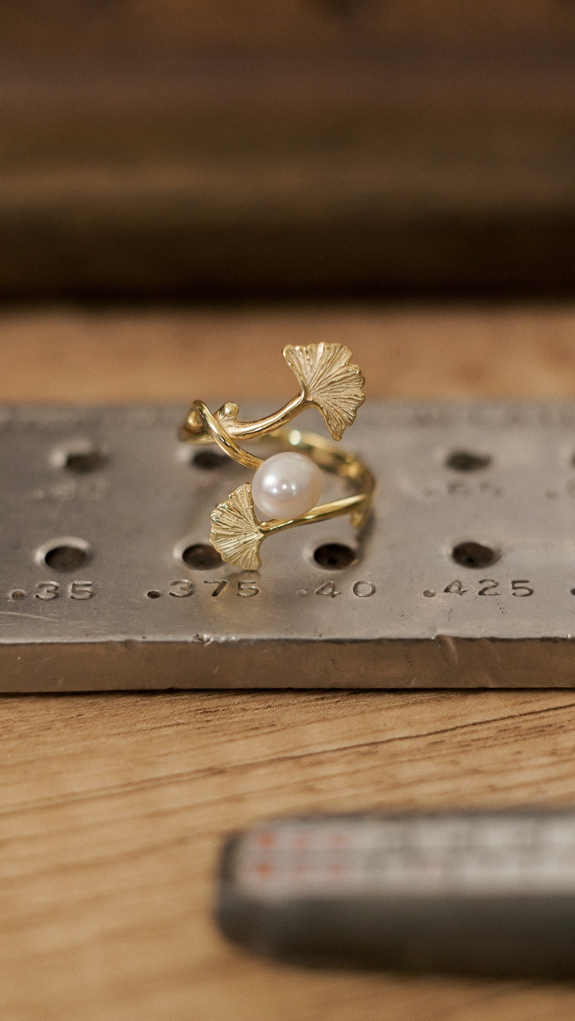 Ginkgo Ring New