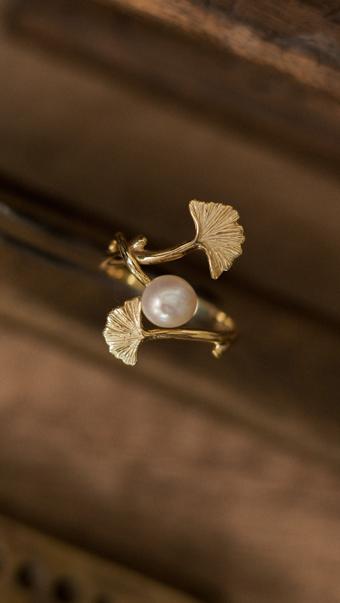 Ginkgo Ring New