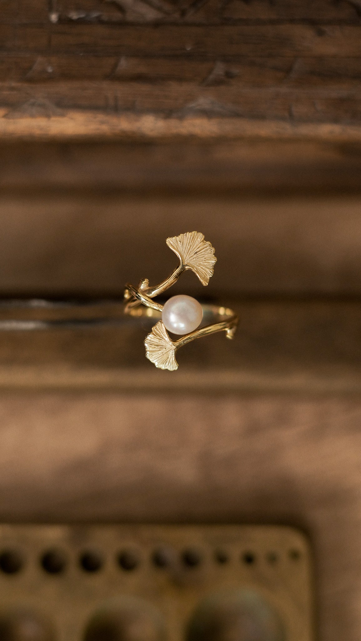 Ginkgo Ring New
