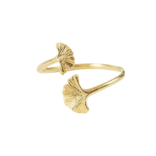 Ginkgo Ring Gold
