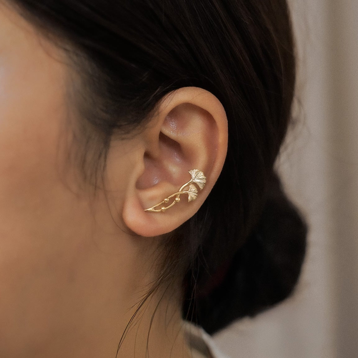 Ginkgo Earclimber New
