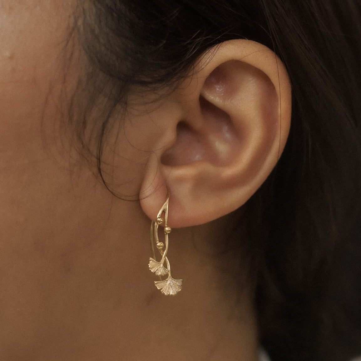 Ginkgo Earclimber New