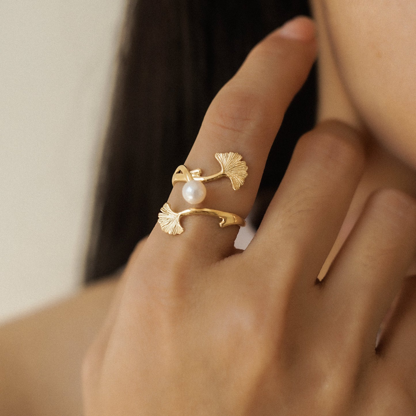 Ginkgo Ring New