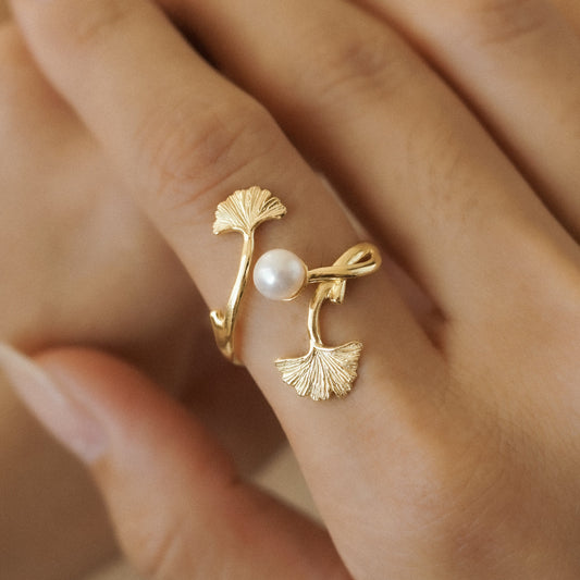 Ginkgo Ring New