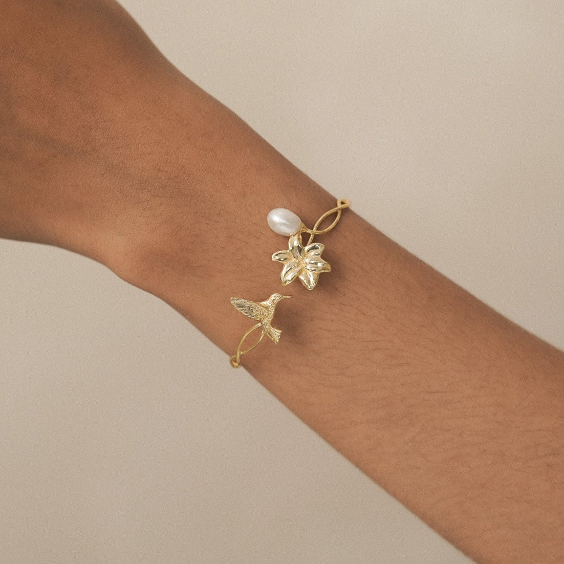 Hummingbird Bangle