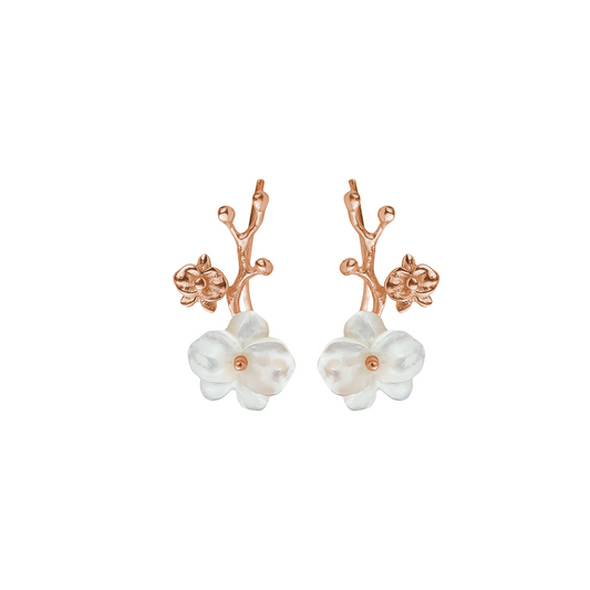 Phaluna Earclimber with Mother of Pearl