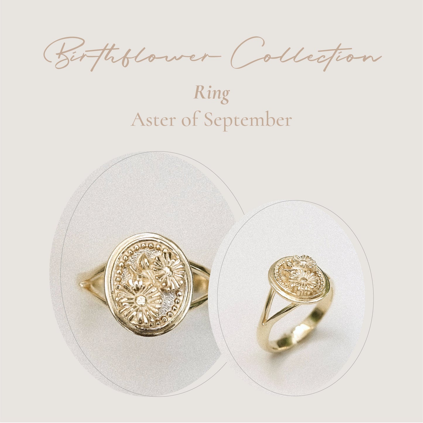 Birthflower Ring