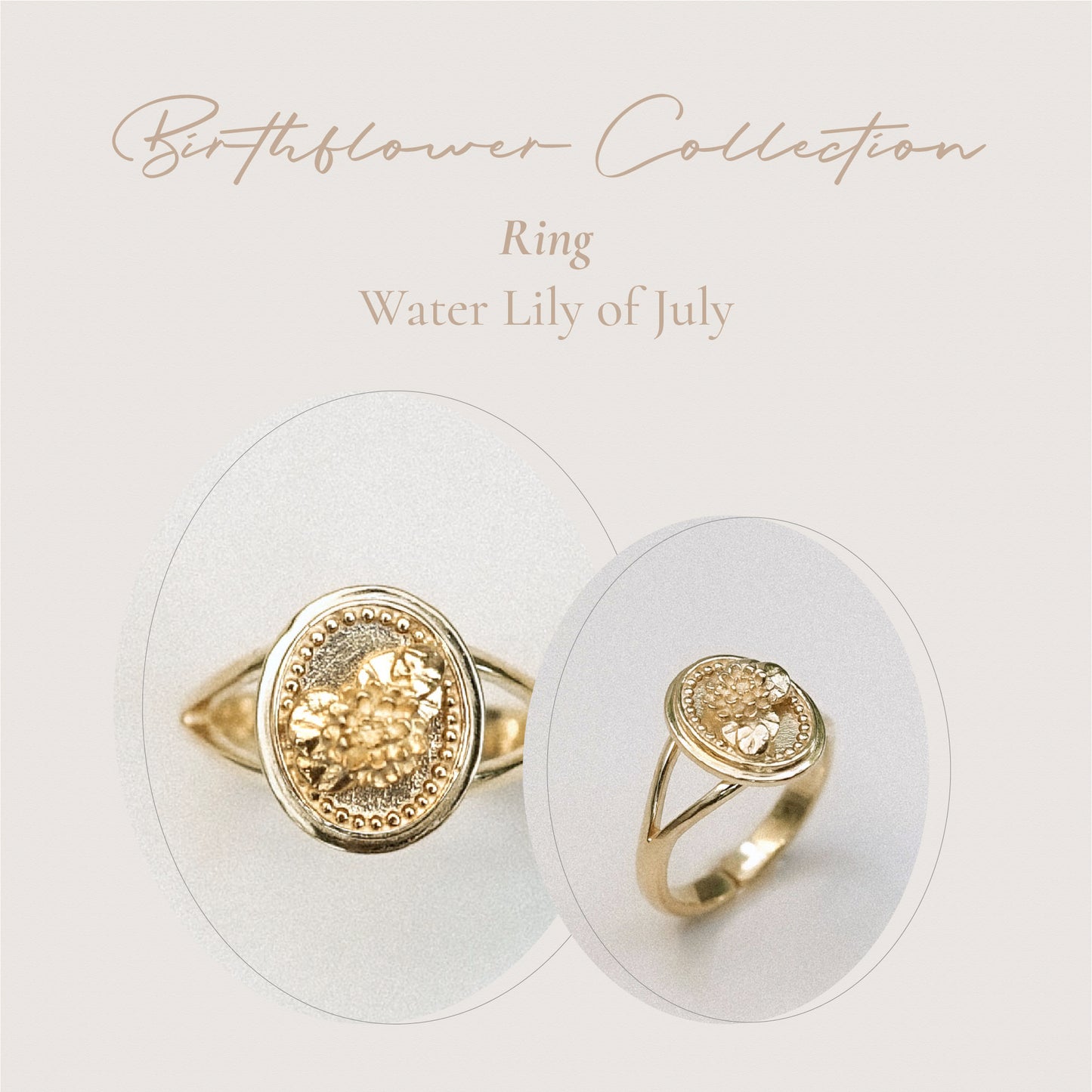 Birthflower Ring