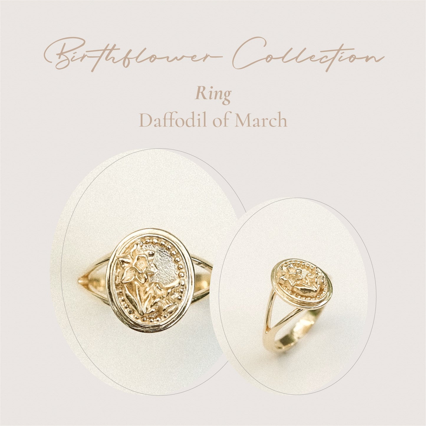 Birthflower Ring