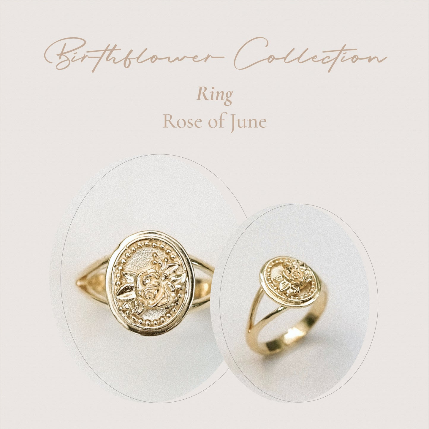 Birthflower Ring