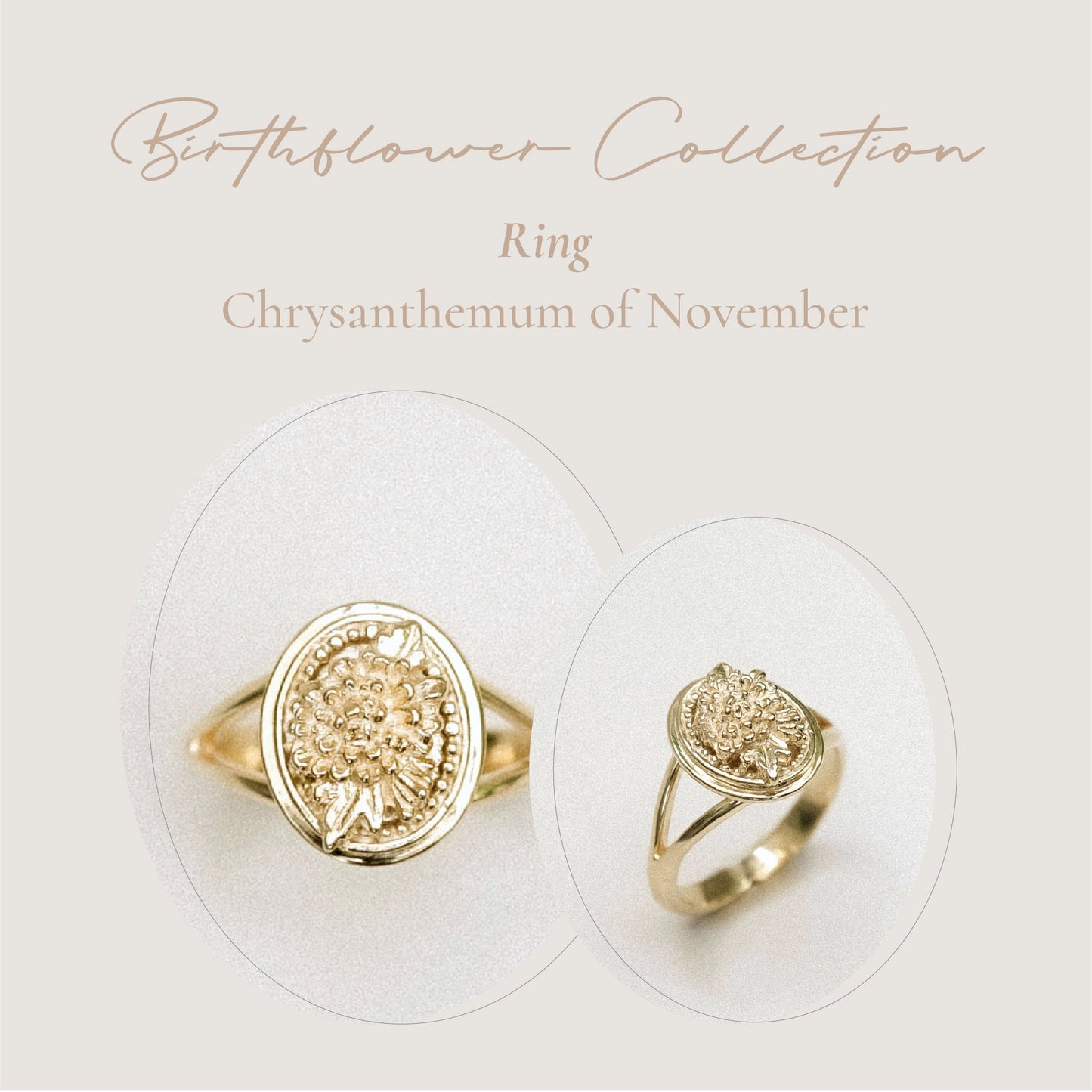 Birthflower Ring