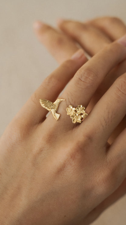 Hummingbird Ring