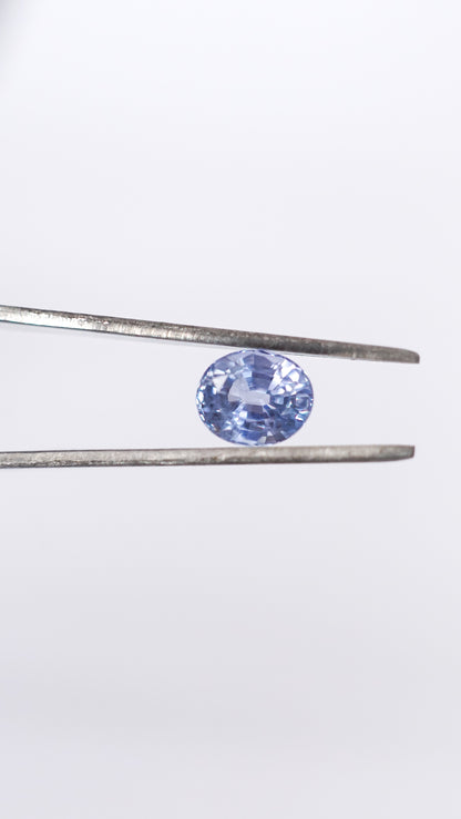 Unheated Natural Blue Sapphire - 1.84 carat