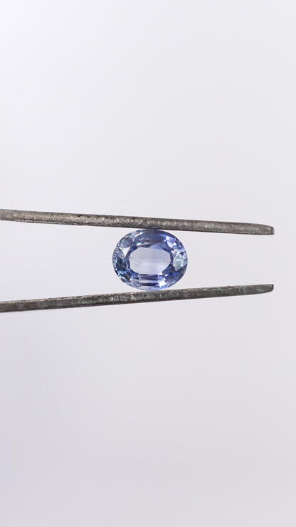 Heated Natural Blue Sapphire - 1.49 carat