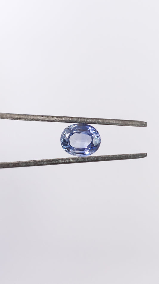 Heated Natural Blue Sapphire - 1.49 carat