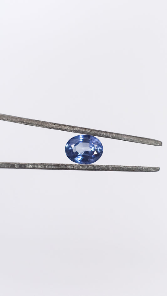 Heated Natural Blue Sapphire - 1.19 carat