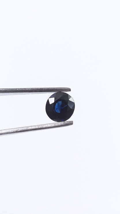 Heated Natural Blue Sapphire - 1.10 carat