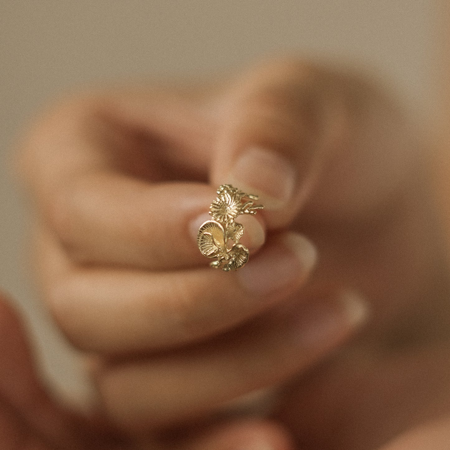 Coral Earrings