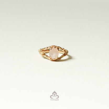 Mega Ring Rosequartz