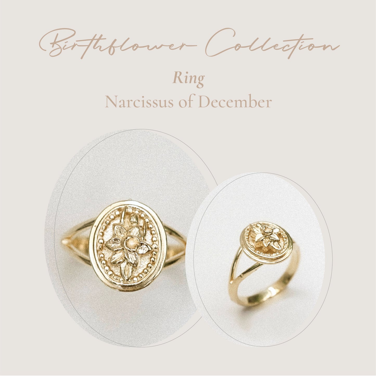 Birthflower Ring