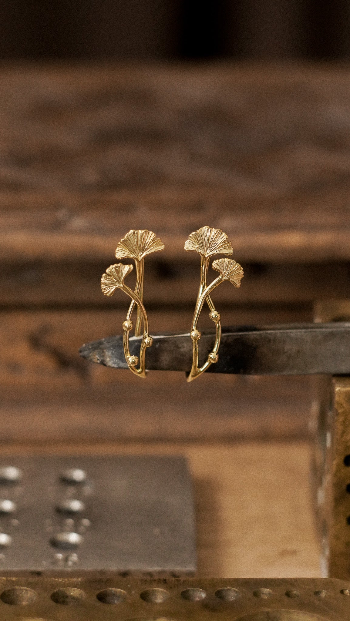 Ginkgo Earclimber New