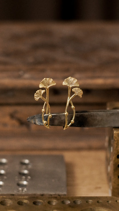 Ginkgo Earclimber New