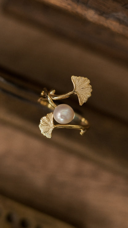 Ginkgo Ring New