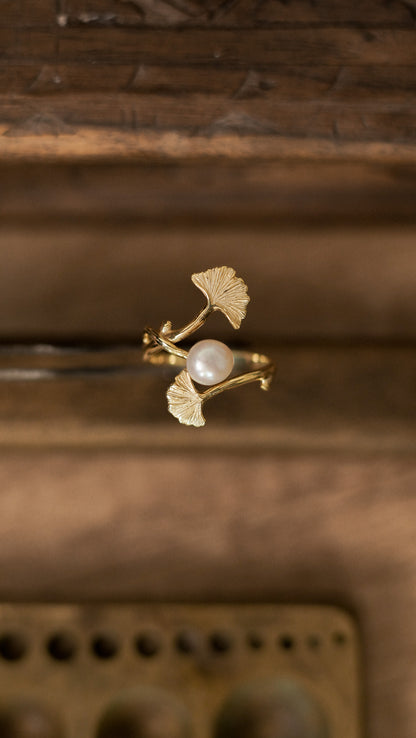 Ginkgo Ring New