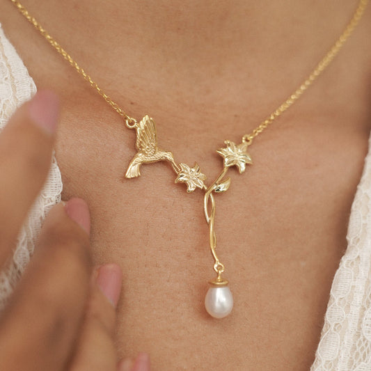 Hummingbird Necklace