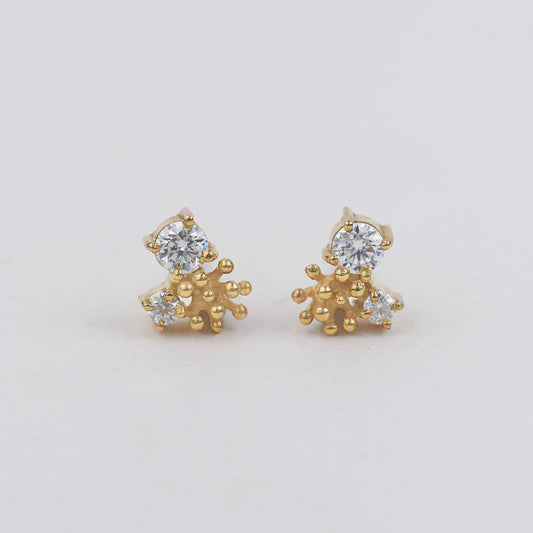 Dandelion Drop Stud