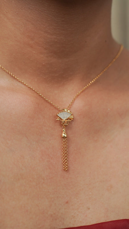 Kipas Necklace with Mother of Pearl