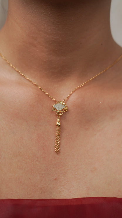 Kipas Necklace with Mother of Pearl